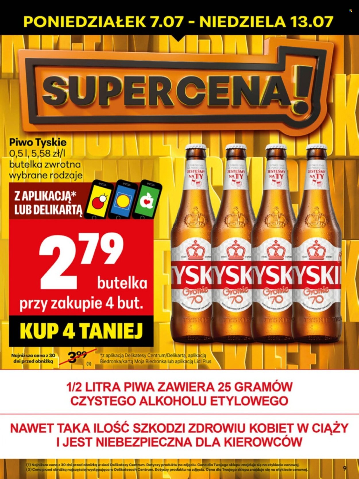 Gazetka Delikatesy Centrum - 7.07.2025 - 13.07.2025. Strona 9