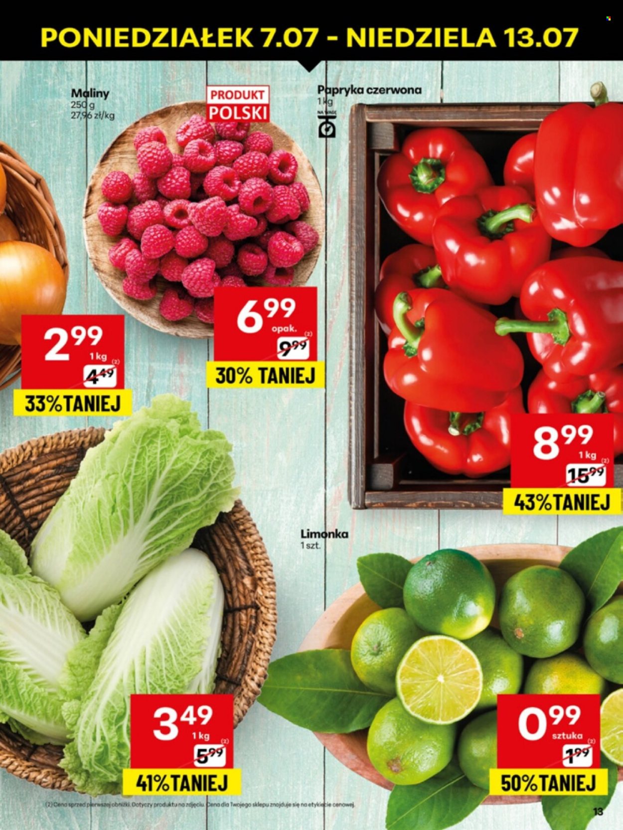 Gazetka Delikatesy Centrum - 7.07.2025 - 13.07.2025. Strona 13