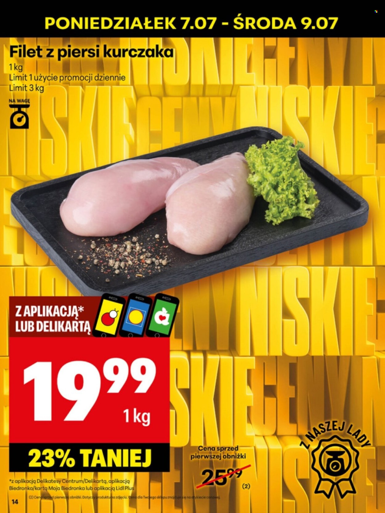 Gazetka Delikatesy Centrum - 7.07.2025 - 13.07.2025. Strona 14