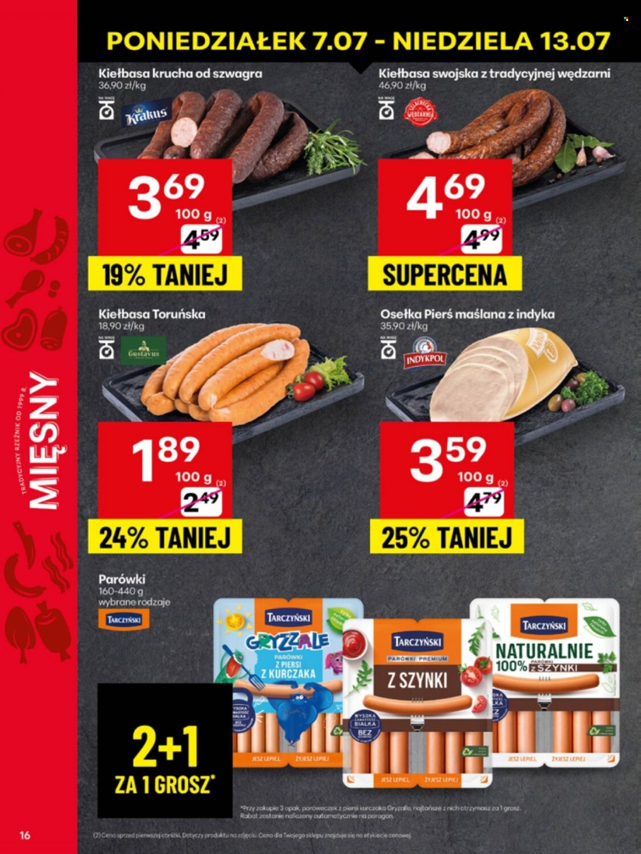 Gazetka Delikatesy Centrum - 7.07.2025 - 13.07.2025. Strona 16