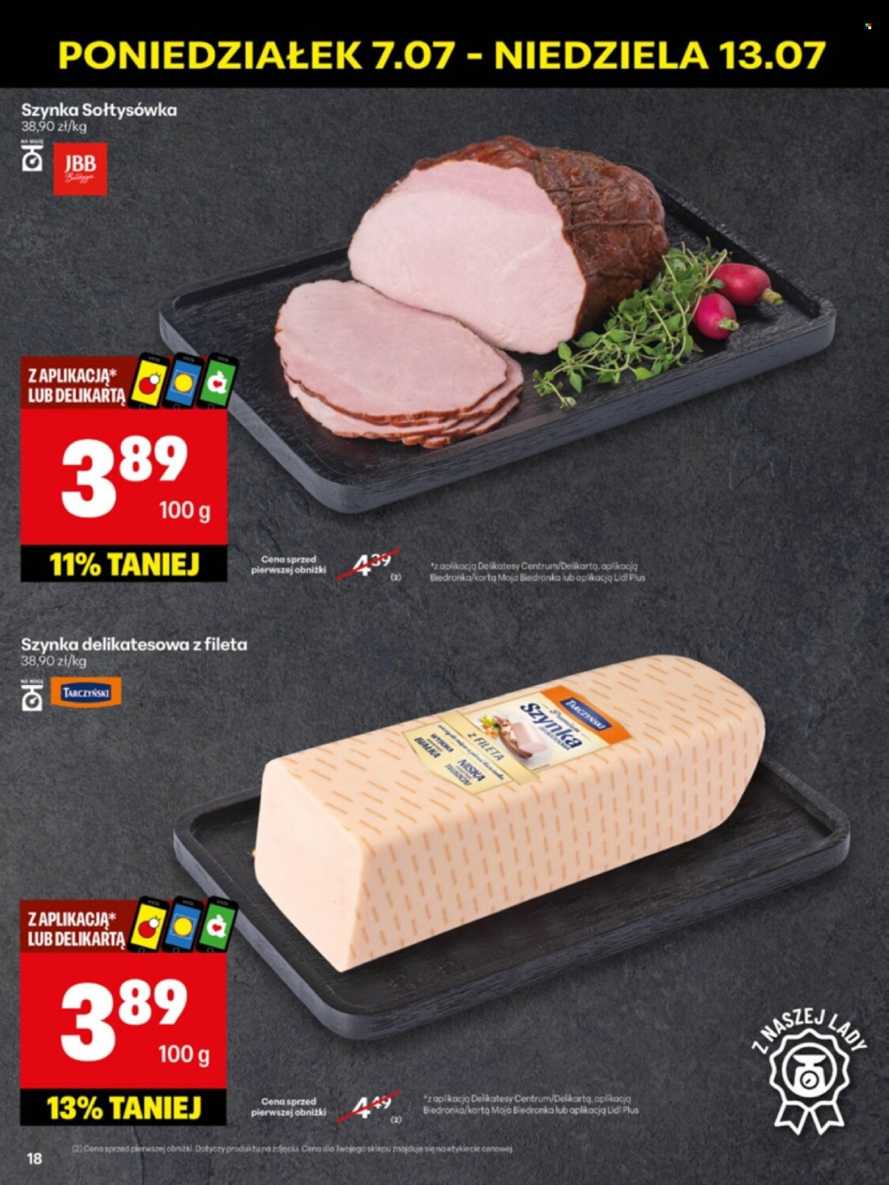 Gazetka Delikatesy Centrum - 7.07.2025 - 13.07.2025. Strona 18