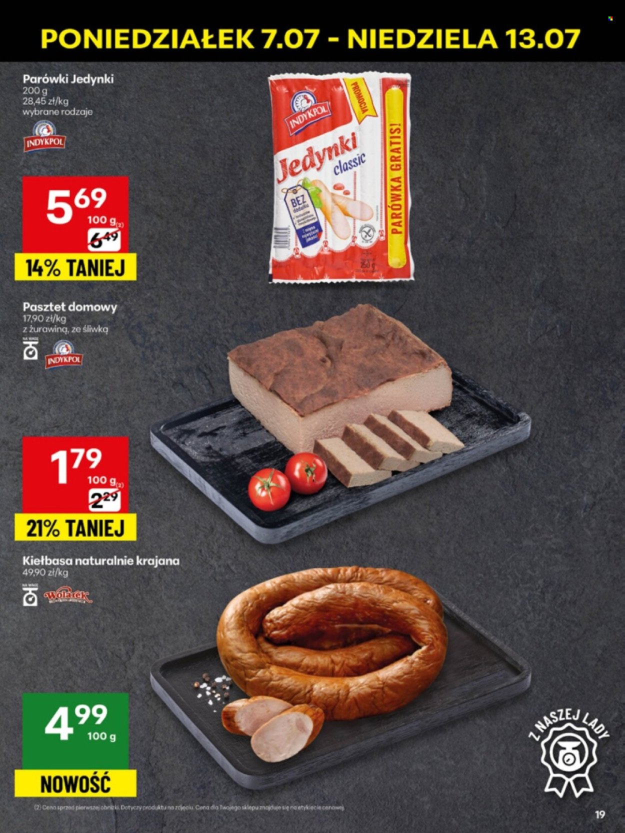 Gazetka Delikatesy Centrum - 7.07.2025 - 13.07.2025. Strona 19