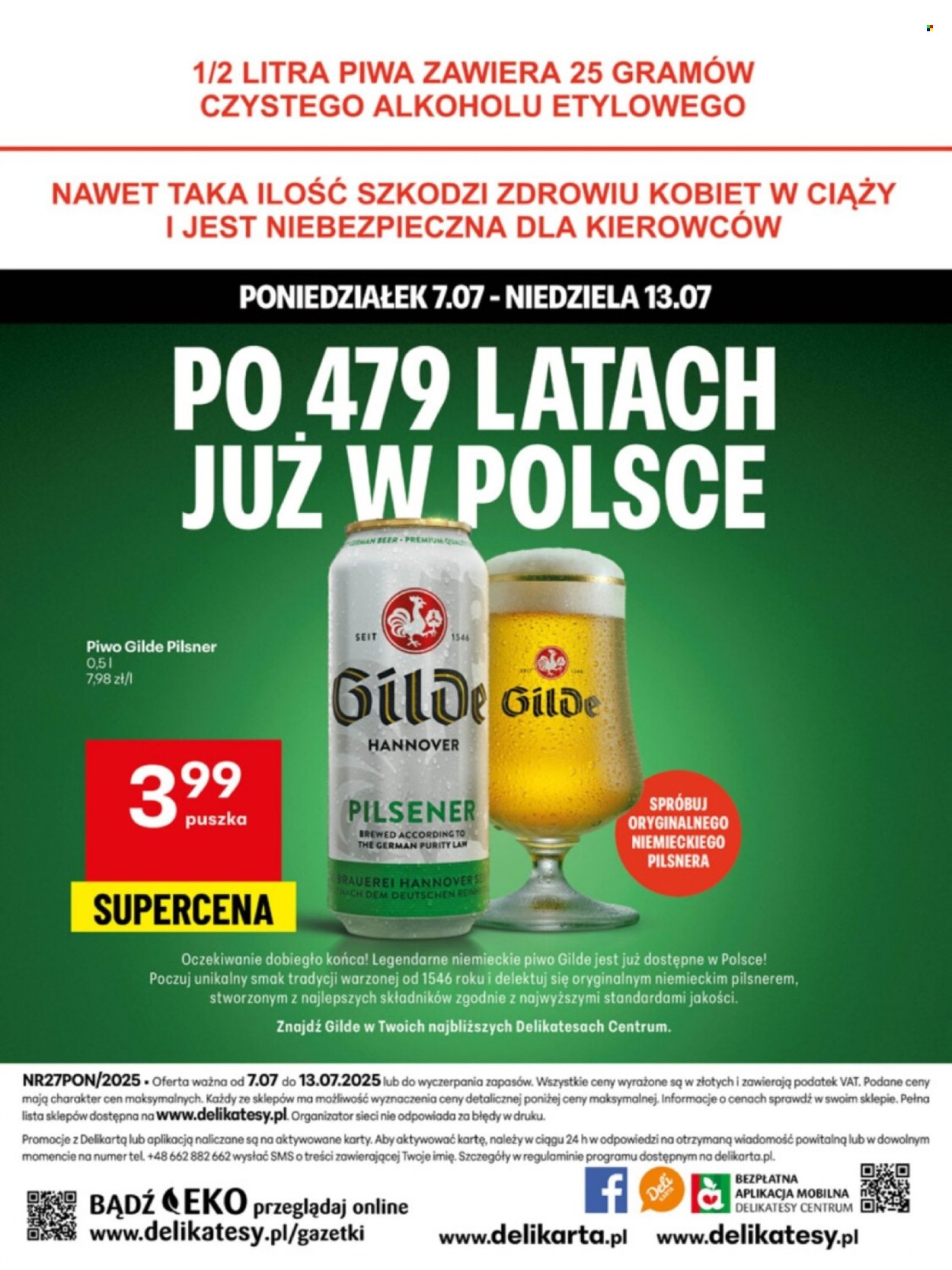 Gazetka Delikatesy Centrum - 7.07.2025 - 13.07.2025. Strona 42