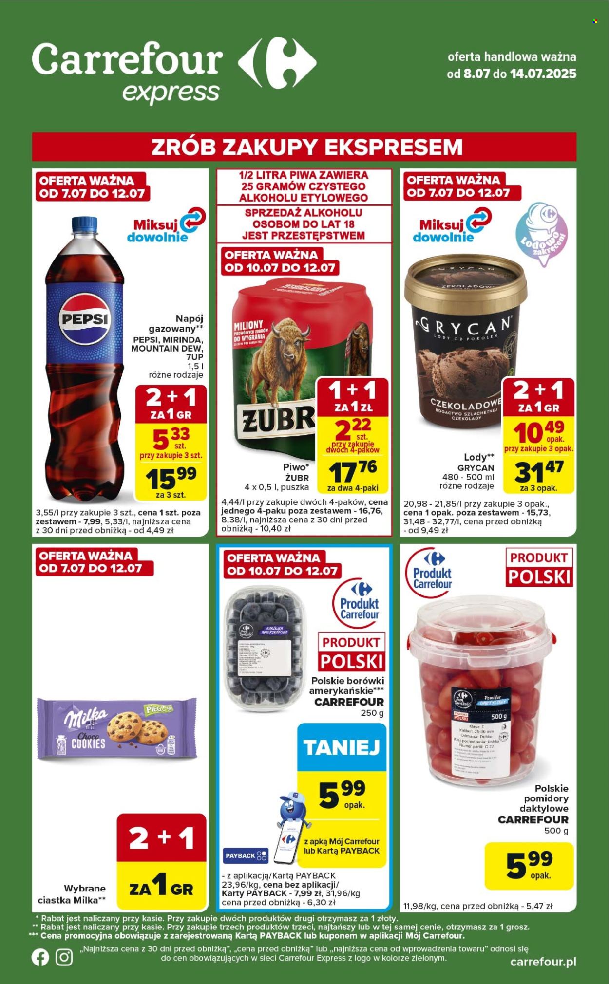 Gazetka Carrefour Express - 8.07.2025 - 14.07.2025. Strona 1