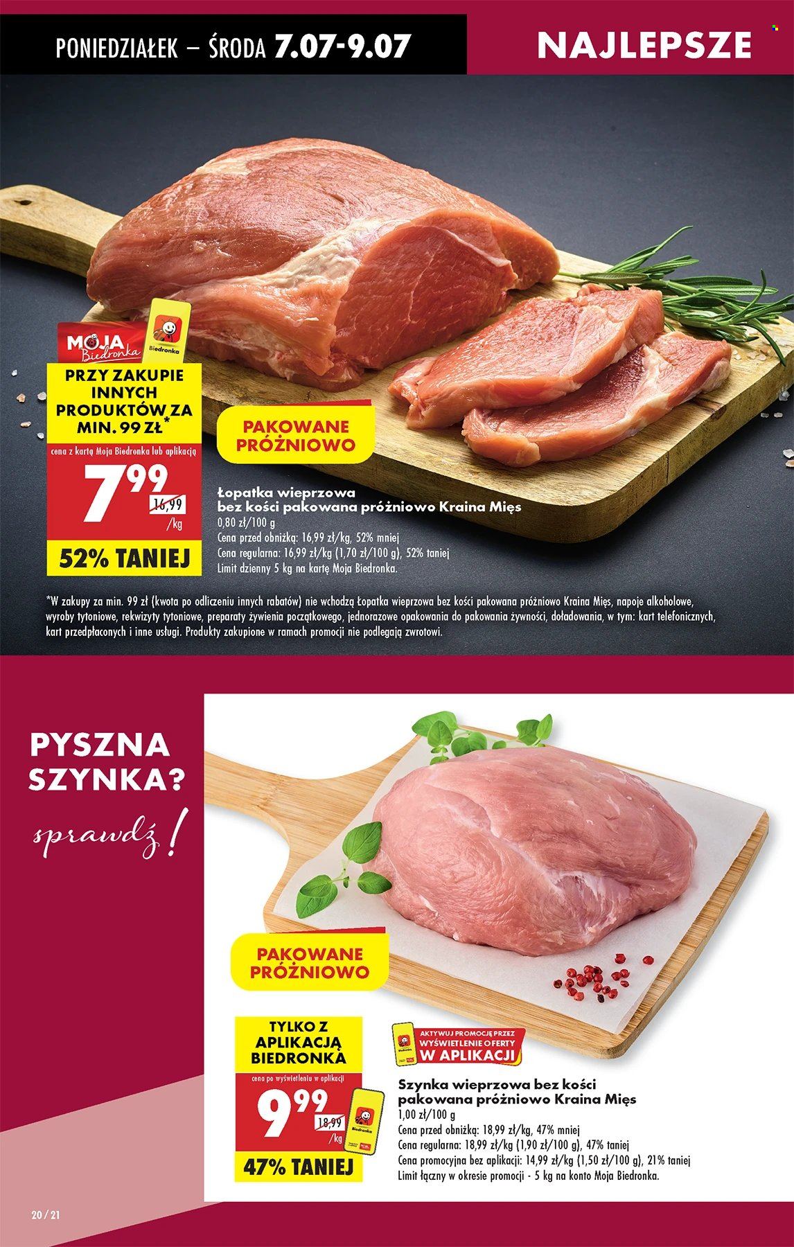 Gazetka Biedronka - 7.07.2025 - 12.07.2025. Strona 20