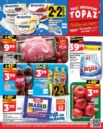 Gazetka Topaz - 10.07.2025 - 16.07.2025.