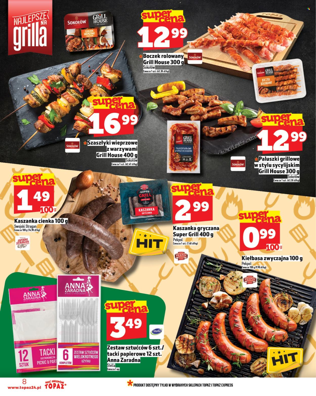 Gazetka Topaz - 10.07.2025 - 16.07.2025. Strona 8