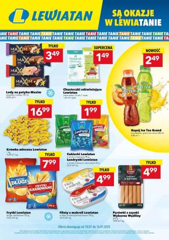 Gazetka Lewiatan - 10.07.2025 - 16.07.2025.