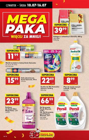thumbnail - Kostka do WC Domestos Unicorn, 5x50 g