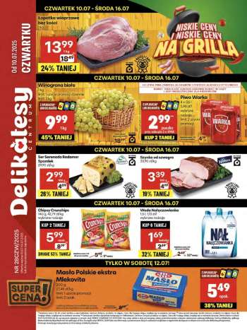 Gazetka Delikatesy Centrum - 10.07.2025 - 16.07.2025.