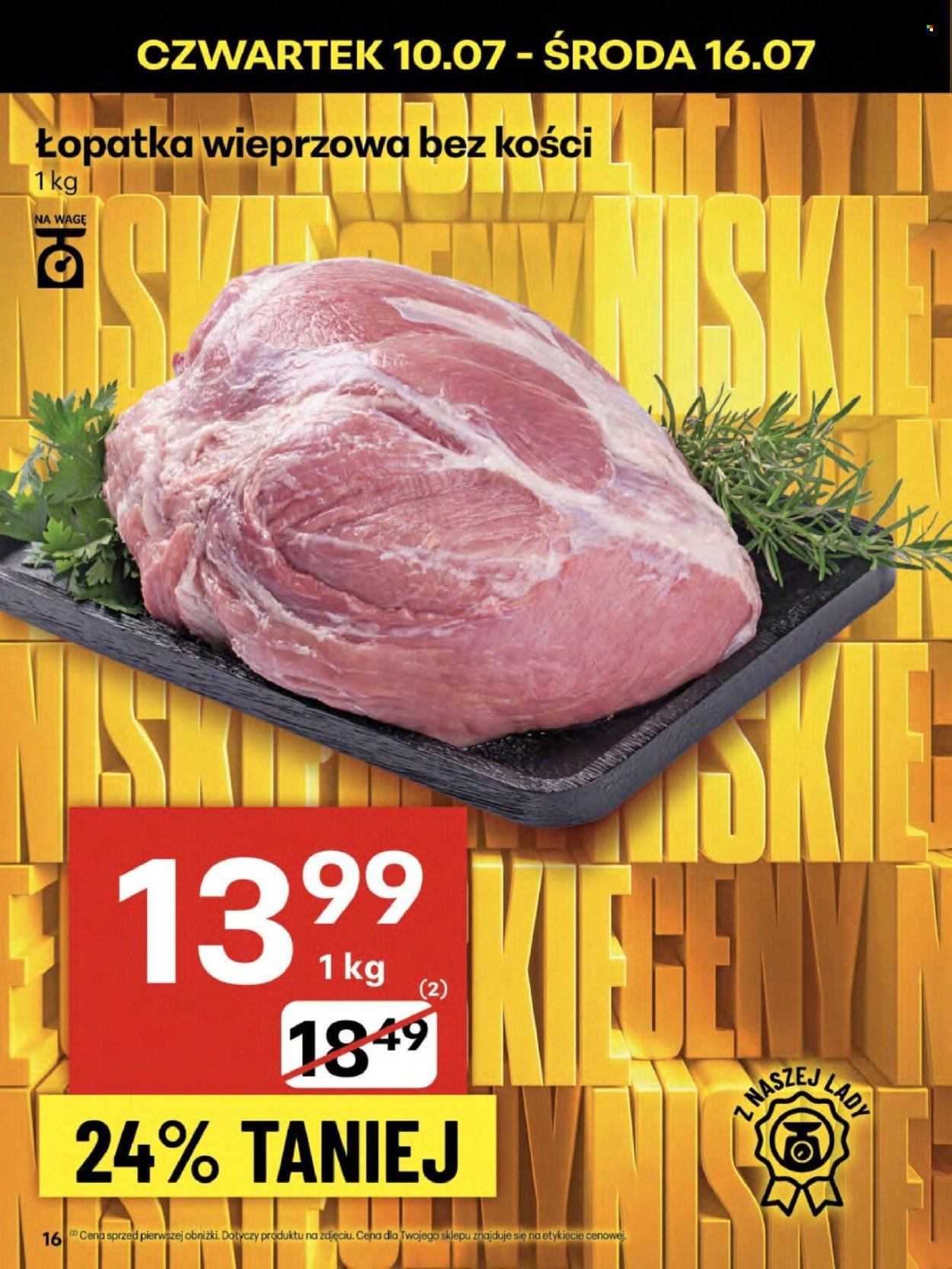 Gazetka Delikatesy Centrum - 10.07.2025 - 16.07.2025. Strona 16