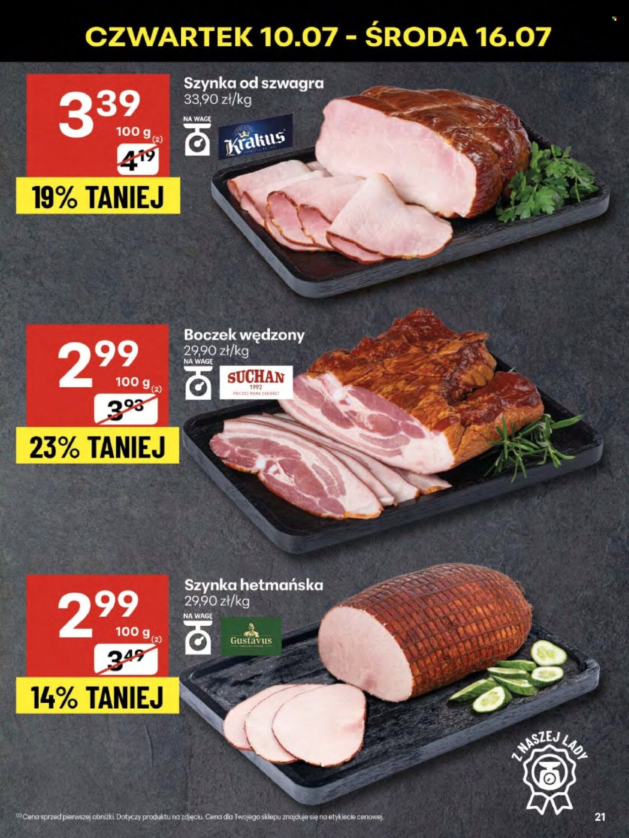 Gazetka Delikatesy Centrum - 10.07.2025 - 16.07.2025. Strona 21