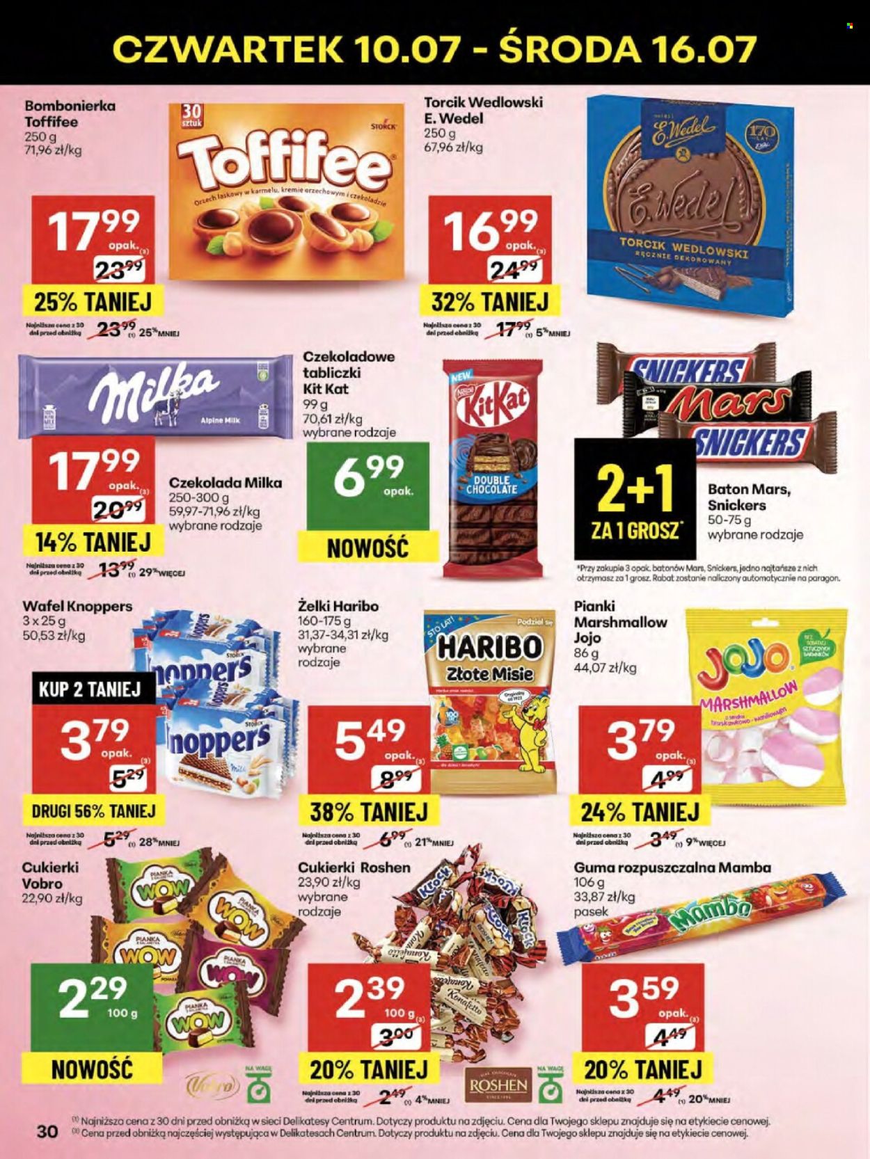 Gazetka Delikatesy Centrum - 10.07.2025 - 16.07.2025. Strona 30