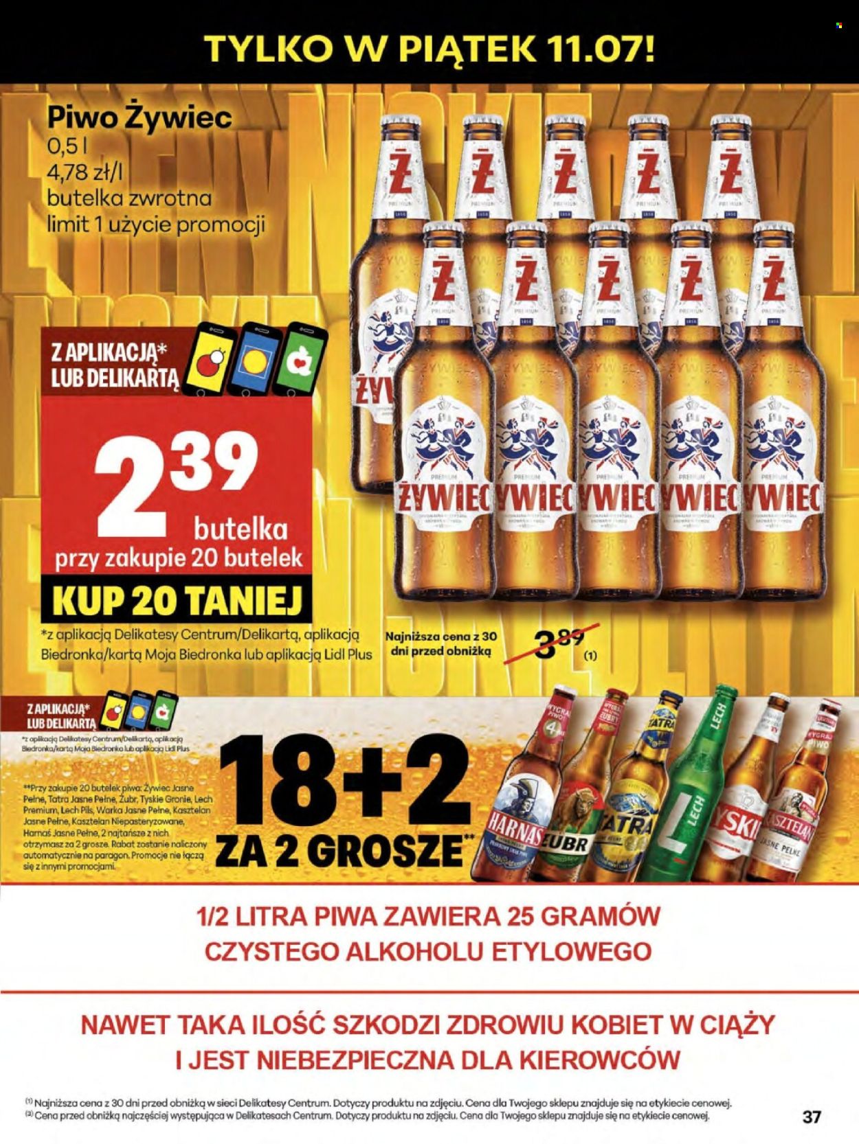 Gazetka Delikatesy Centrum - 10.07.2025 - 16.07.2025. Strona 37