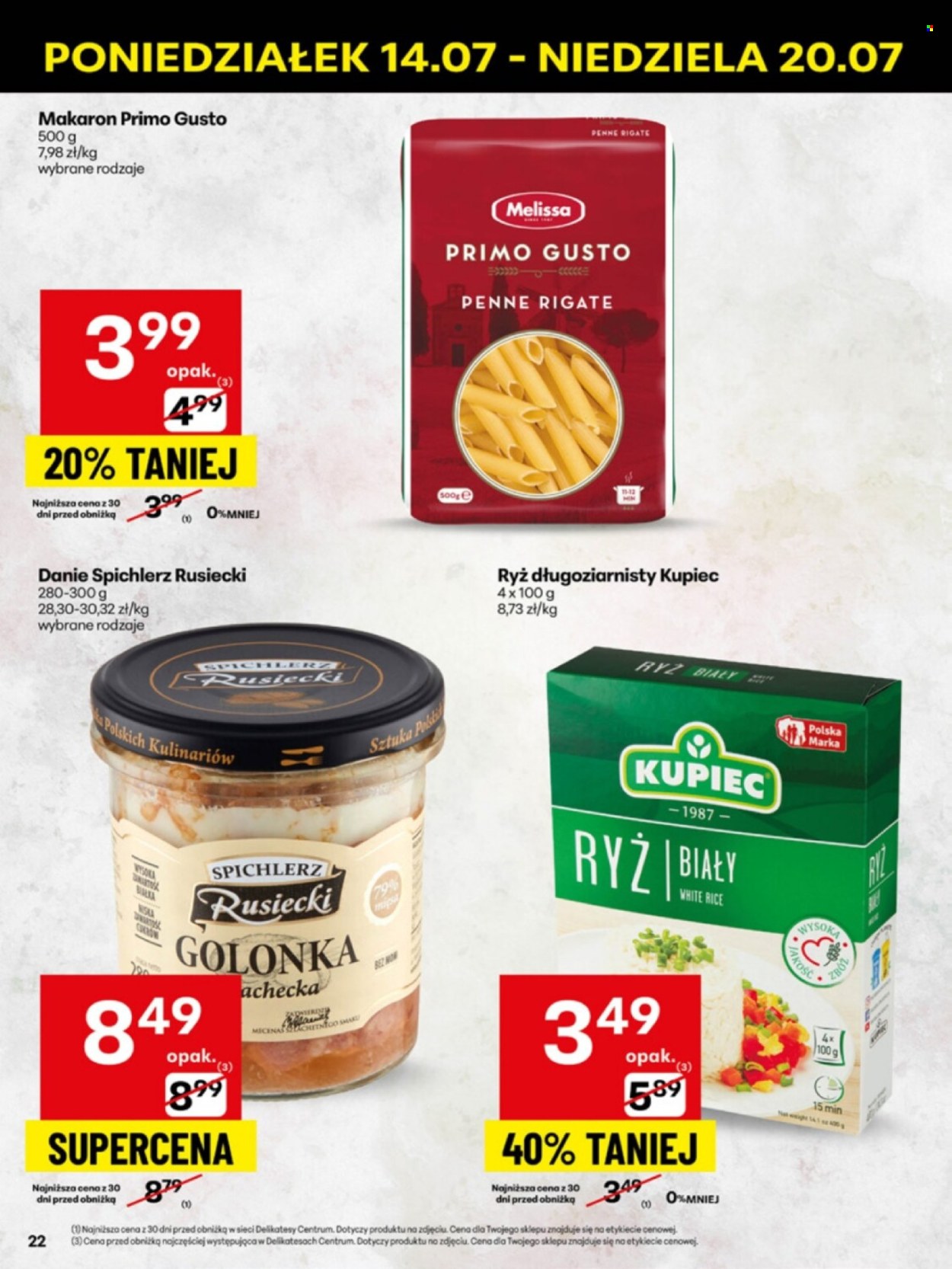 Gazetka Delikatesy Centrum - 14.07.2025 - 20.07.2025. Strona 22