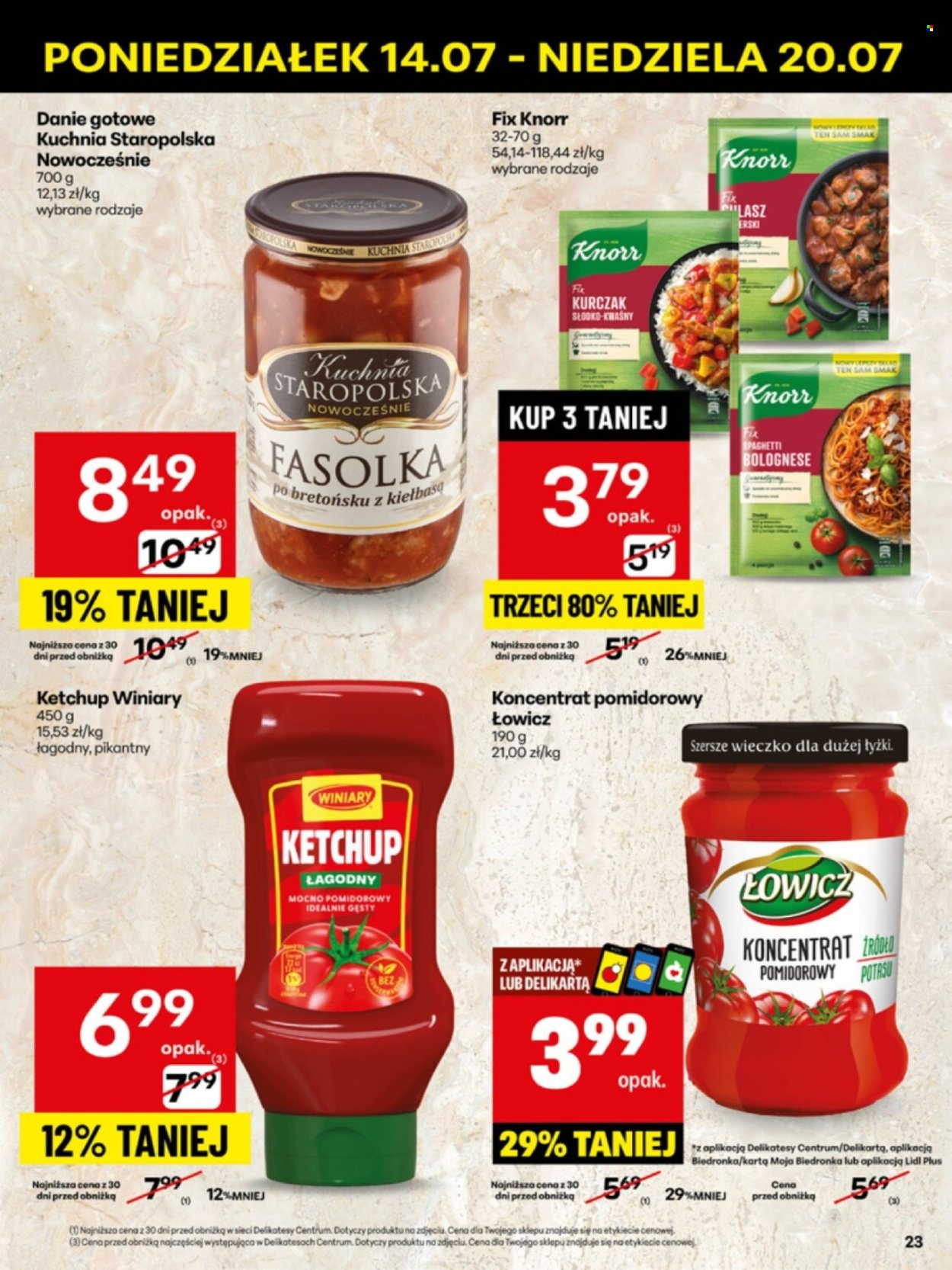 Gazetka Delikatesy Centrum - 14.07.2025 - 20.07.2025. Strona 23