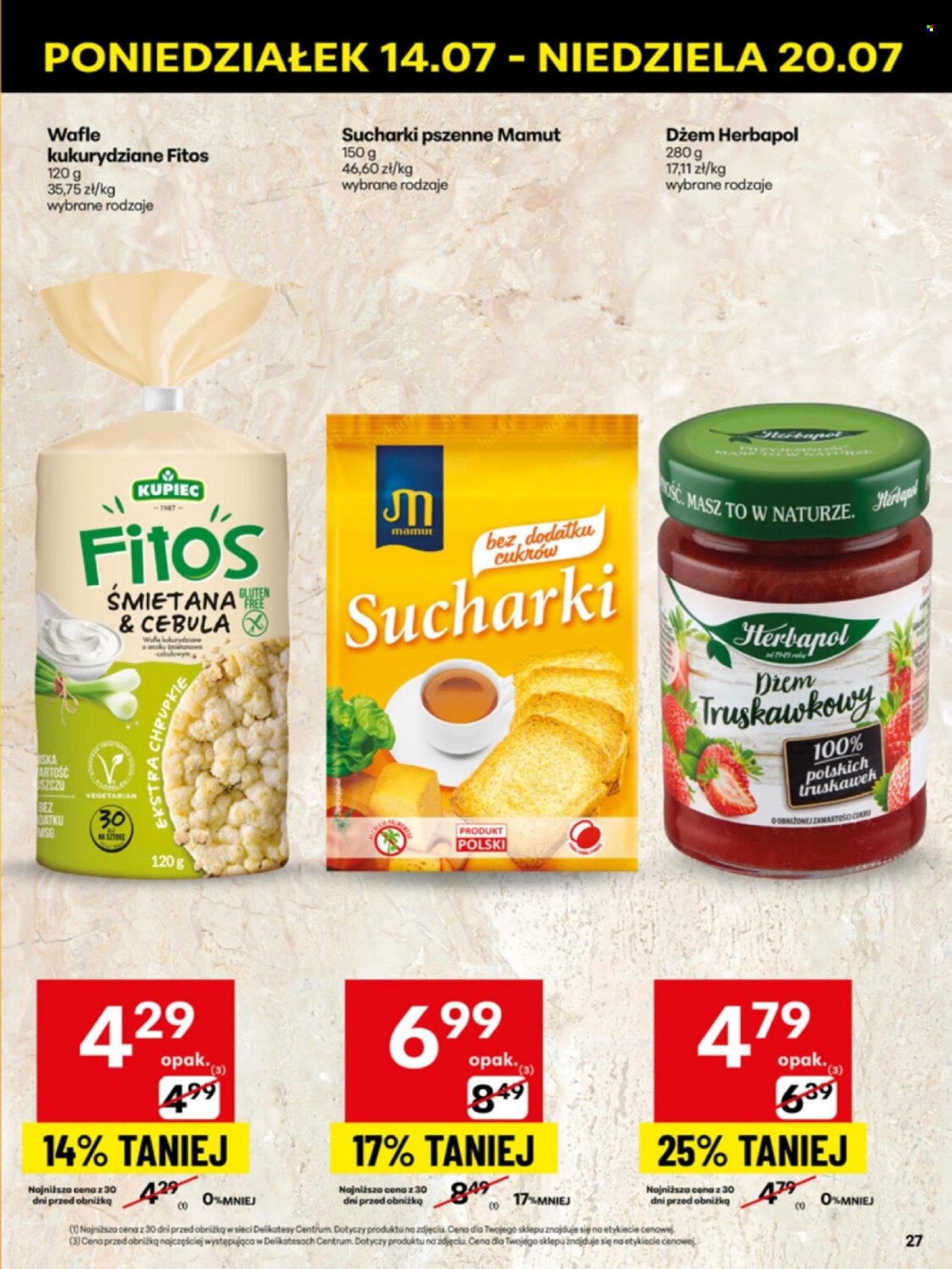 Gazetka Delikatesy Centrum - 14.07.2025 - 20.07.2025. Strona 27