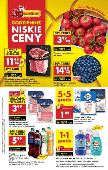 Gazetka Biedronka - 14.07.2025 - 19.07.2025.