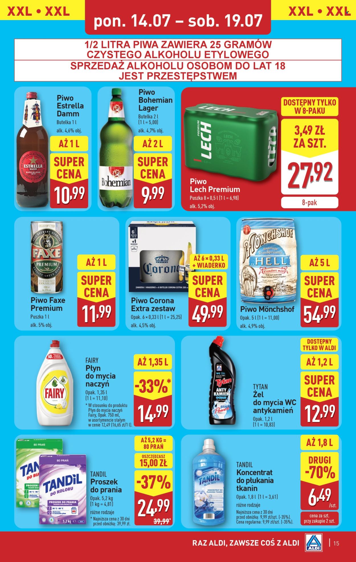 Gazetka ALDI - 14.07.2025 - 19.07.2025. Strona 15