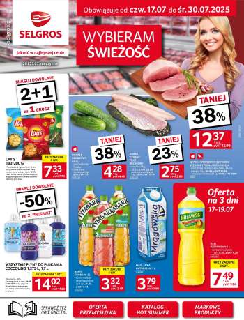 Gazetka Selgros - 17.07.2025 - 30.07.2025.