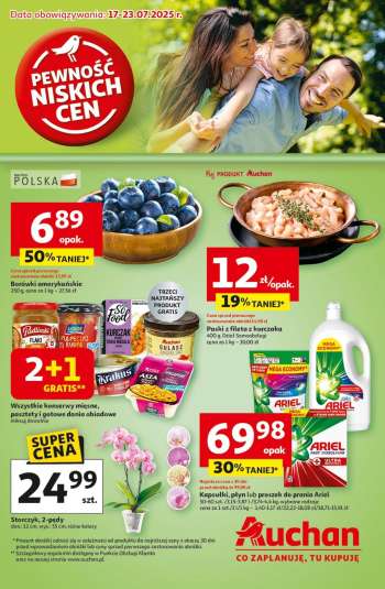 Gazetka Auchan - 17.07.2025 - 23.07.2025.