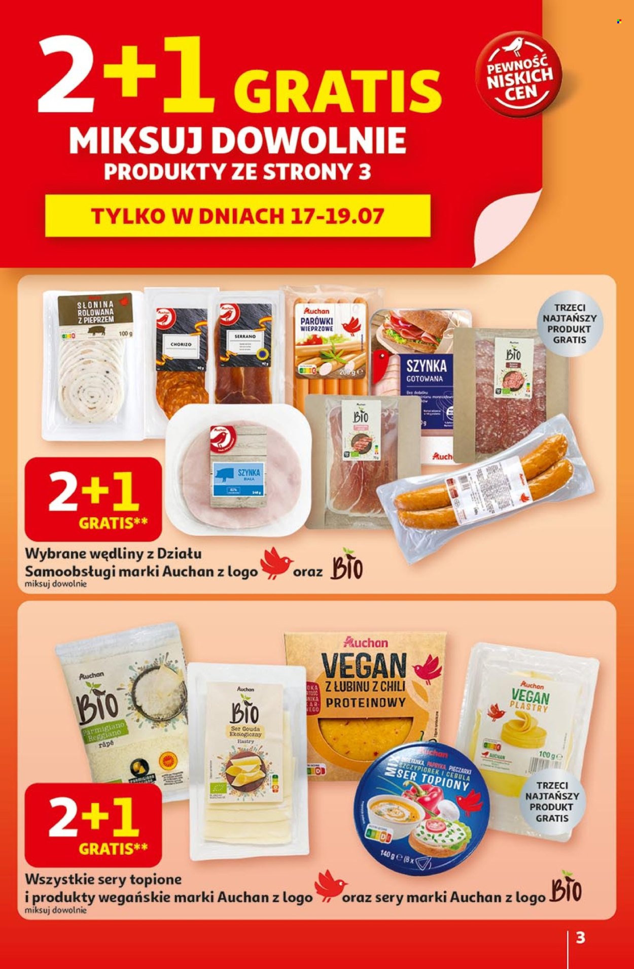 Gazetka Auchan - 17.07.2025 - 23.07.2025. Strona 3