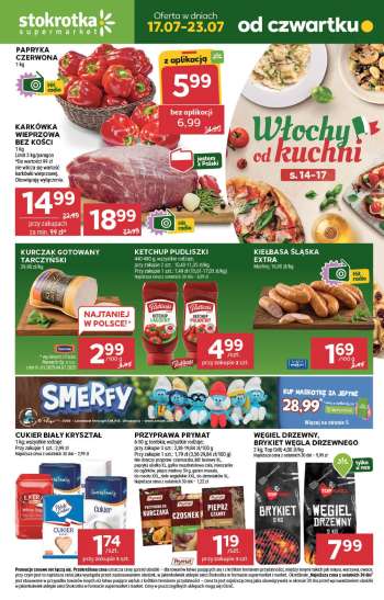 Gazetka Stokrotka Supermarket - 17.07.2025 - 23.07.2025.