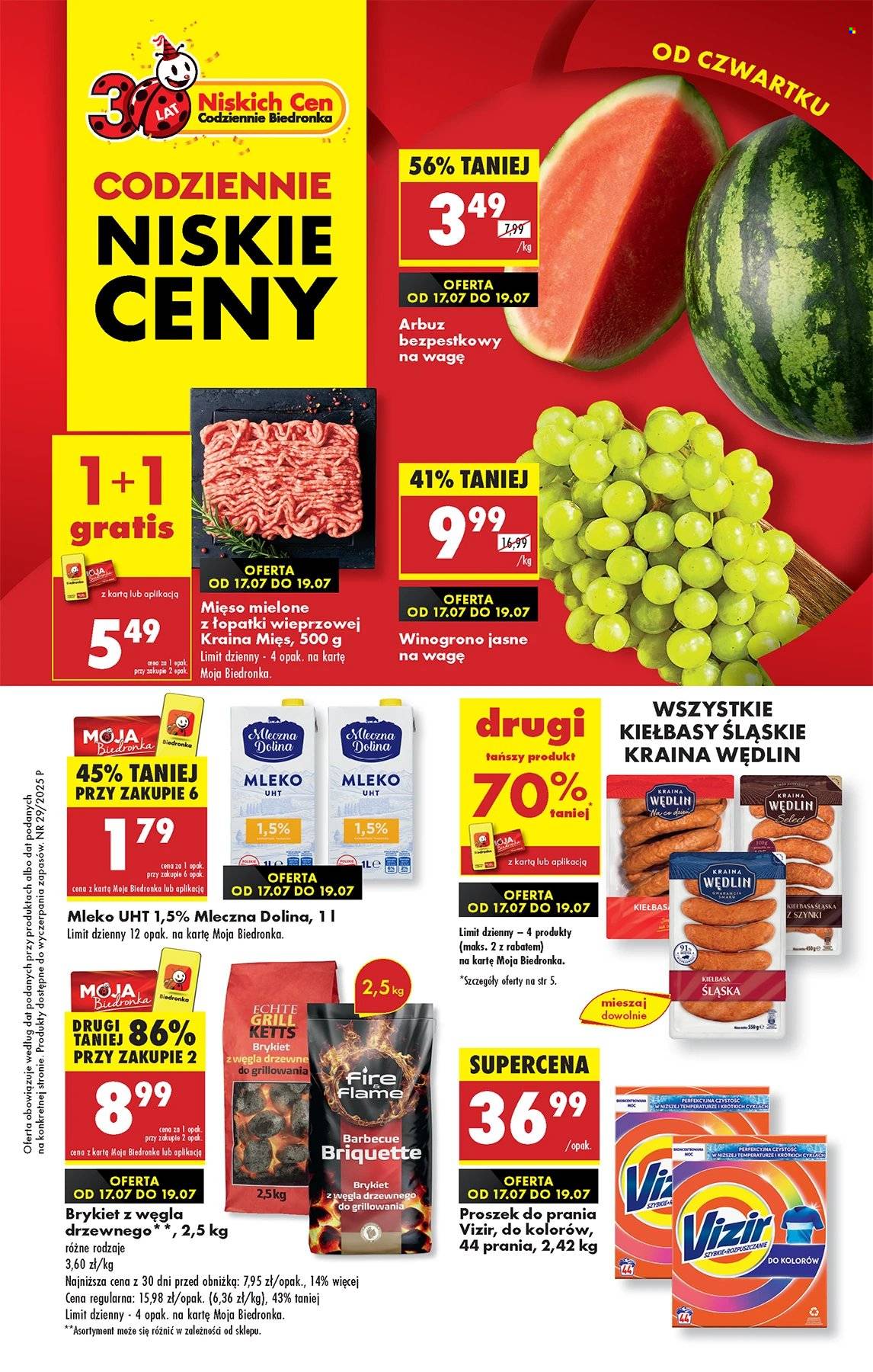 Gazetka Biedronka - 17.07.2025 - 23.07.2025. Strona 1