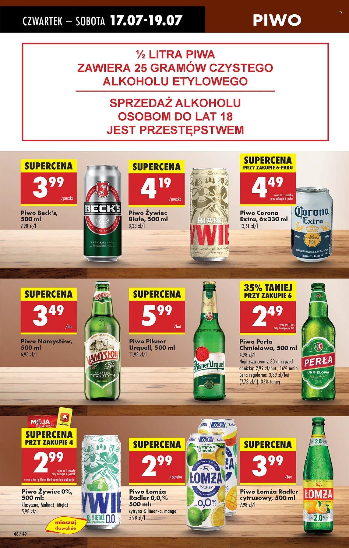 Gazetka Biedronka - 17.07.2025 - 23.07.2025. Strona 48