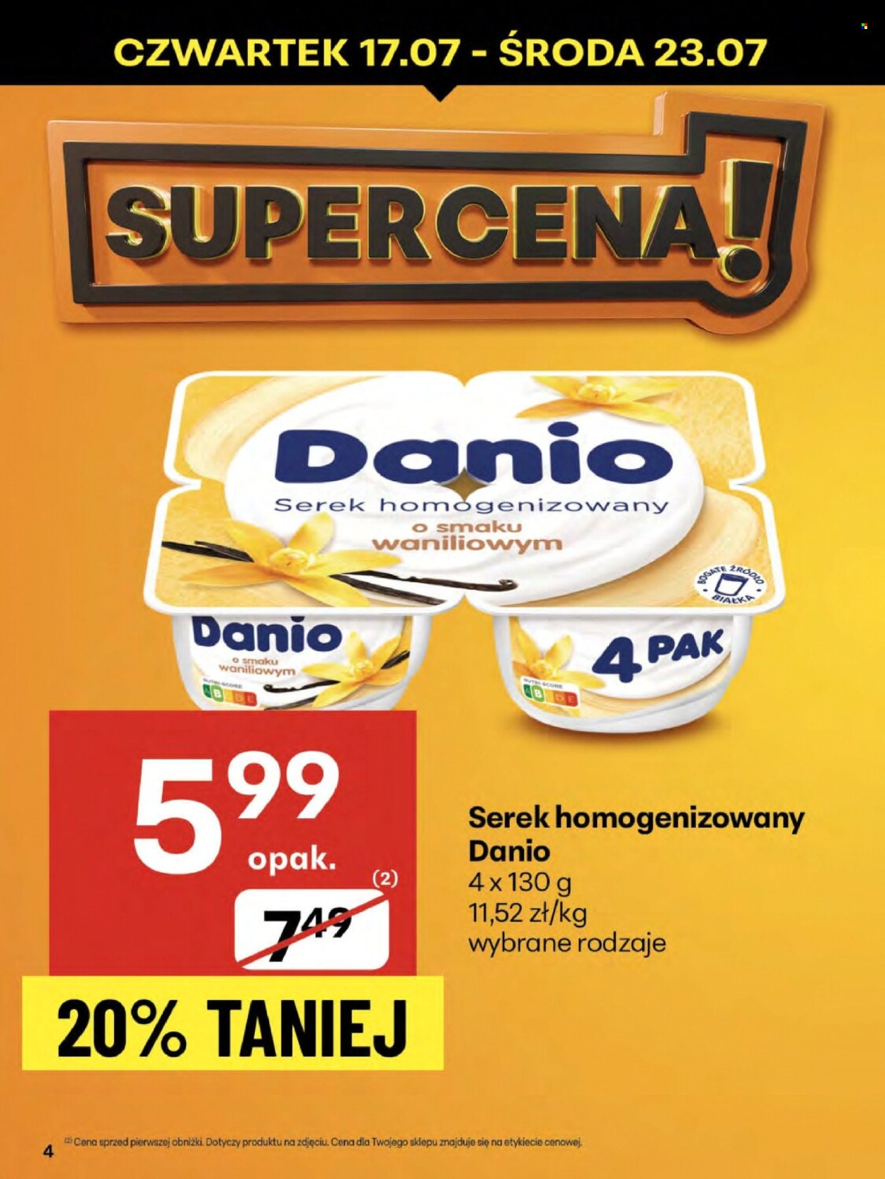 Gazetka Delikatesy Centrum - 17.07.2025 - 23.07.2025. Strona 4