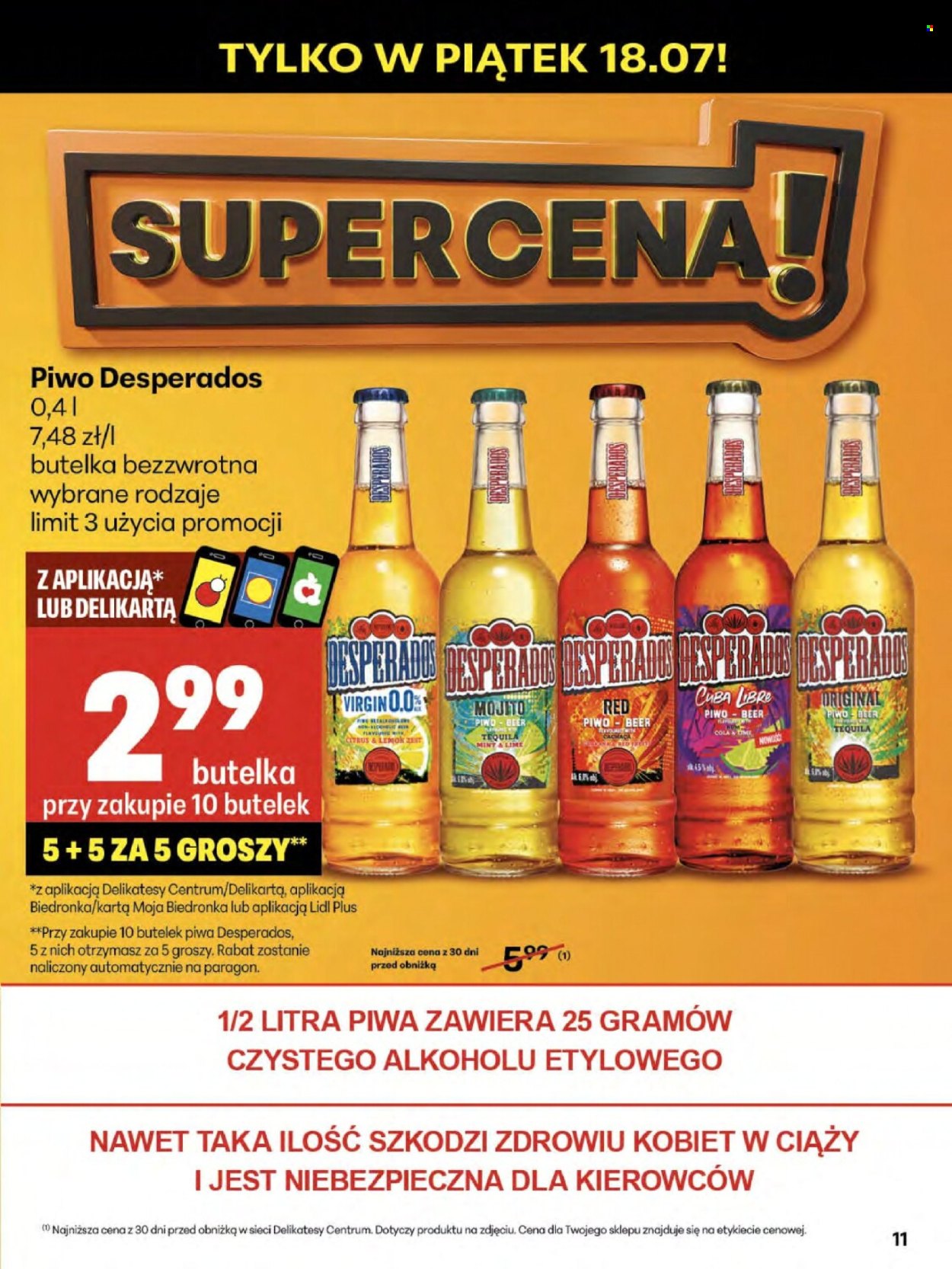 Gazetka Delikatesy Centrum - 17.07.2025 - 23.07.2025. Strona 11