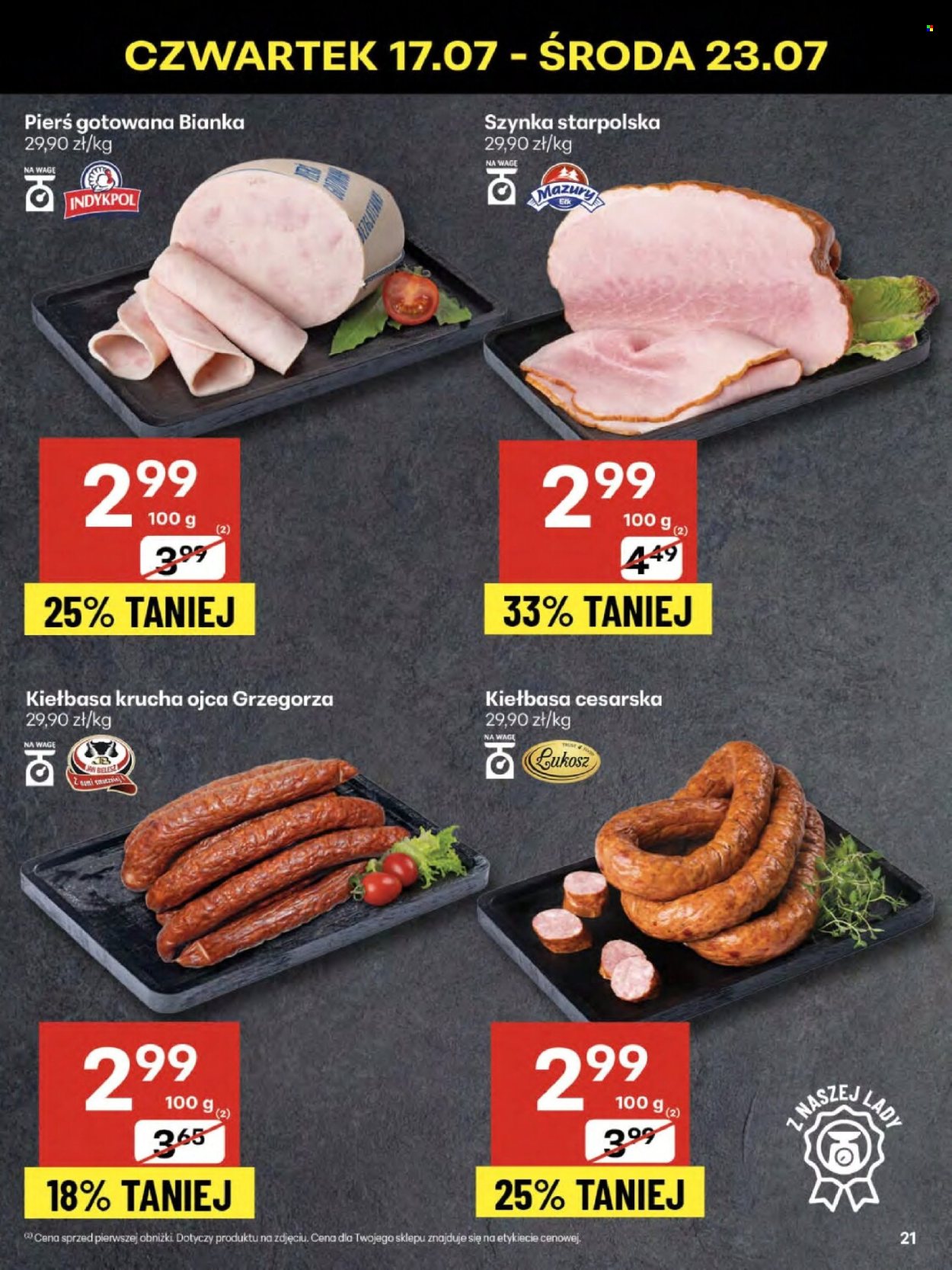 Gazetka Delikatesy Centrum - 17.07.2025 - 23.07.2025. Strona 21