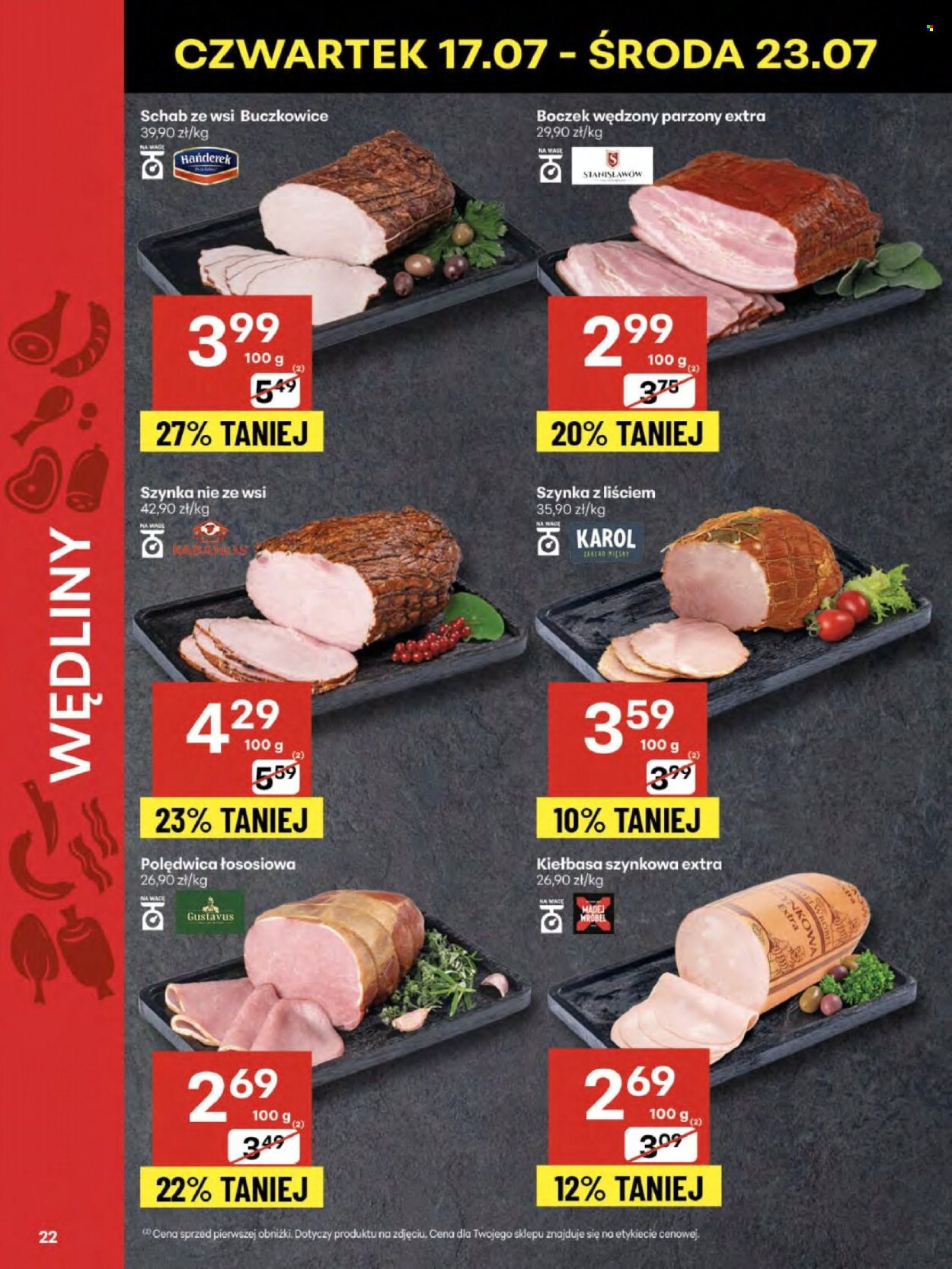 Gazetka Delikatesy Centrum - 17.07.2025 - 23.07.2025. Strona 22