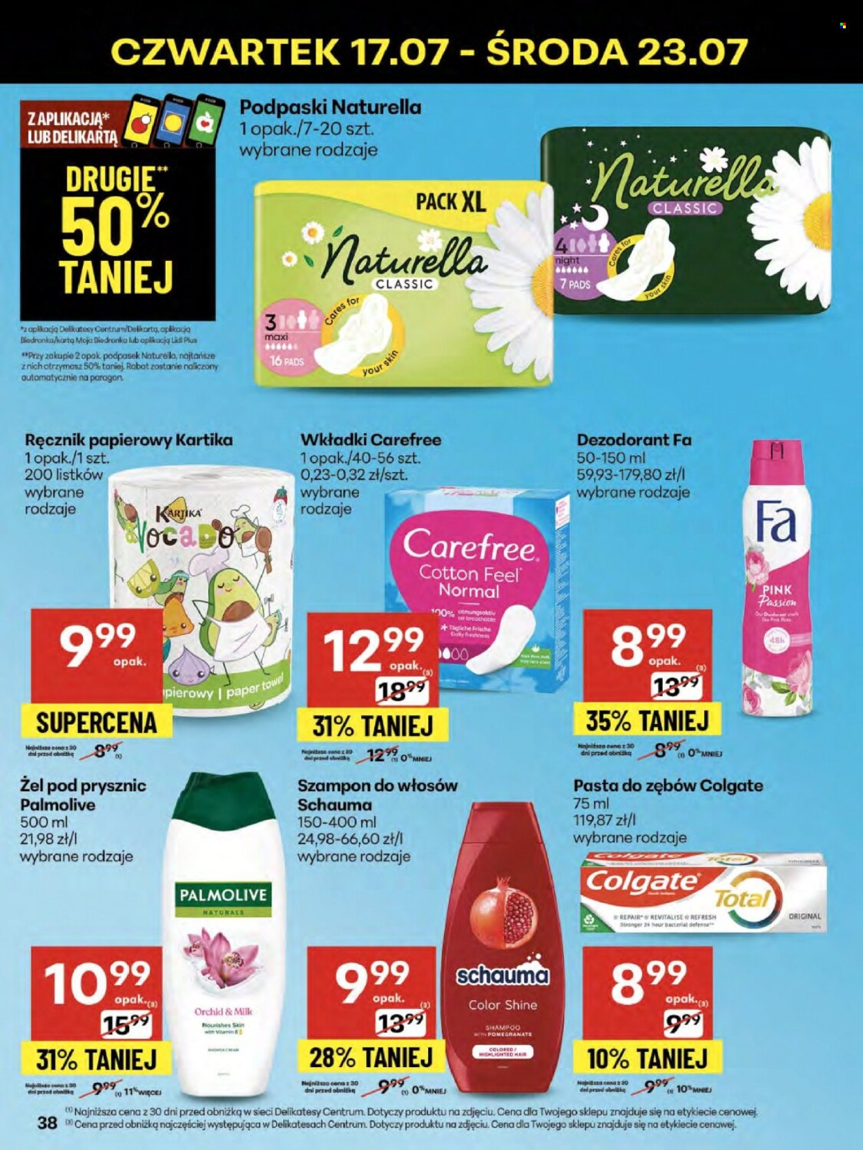 Gazetka Delikatesy Centrum - 17.07.2025 - 23.07.2025. Strona 38