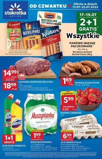 Gazetka Stokrotka Optima - 17.07.2025 - 23.07.2025.