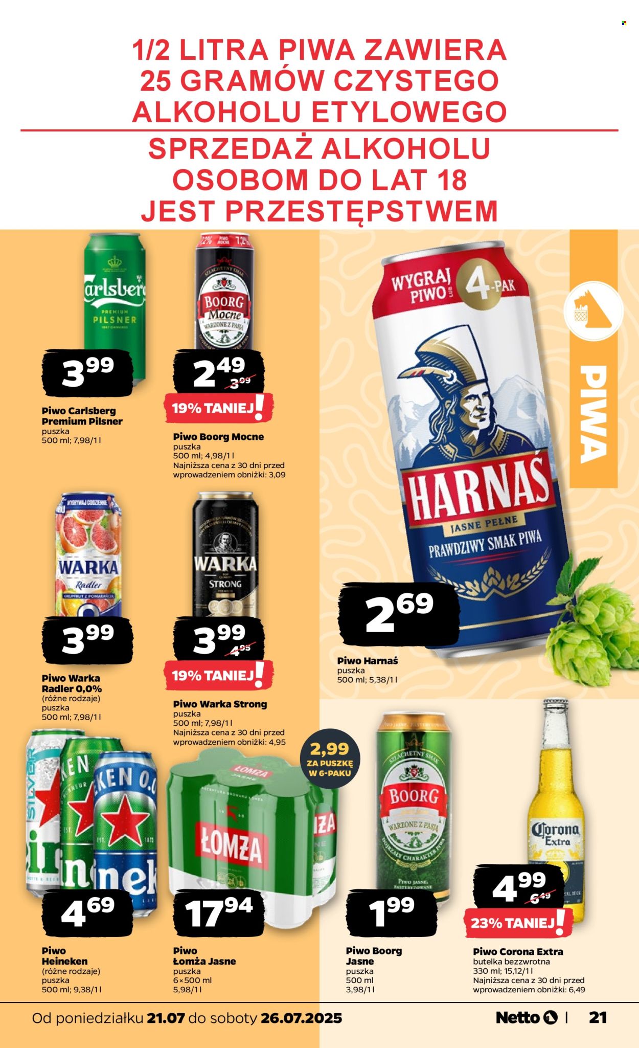 Gazetka Netto - 21.07.2025 - 26.07.2025. Strona 21