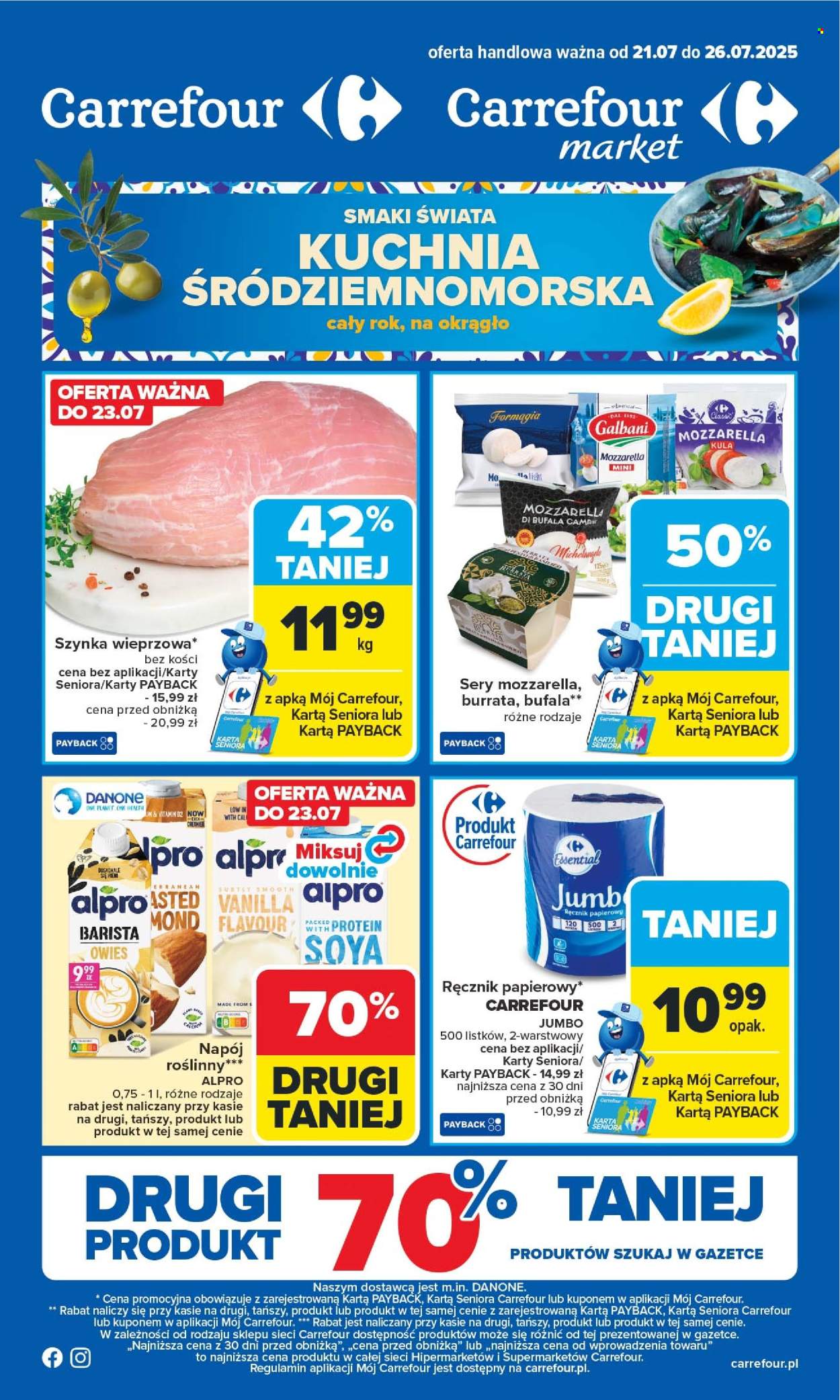 Gazetka Carrefour - 21.07.2025 - 26.07.2025. Strona 1