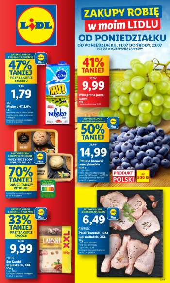 Gazetka Lidl - 21.07.2025 - 23.07.2025.