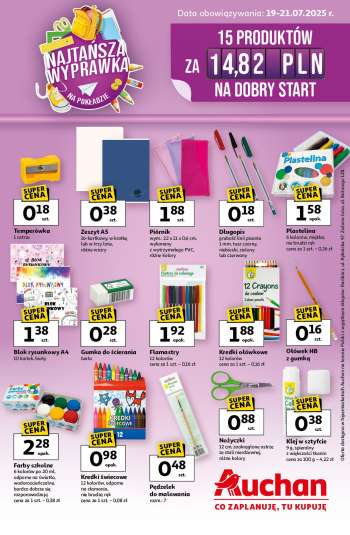 Gazetka Auchan - 19.07.2025 - 21.07.2025.