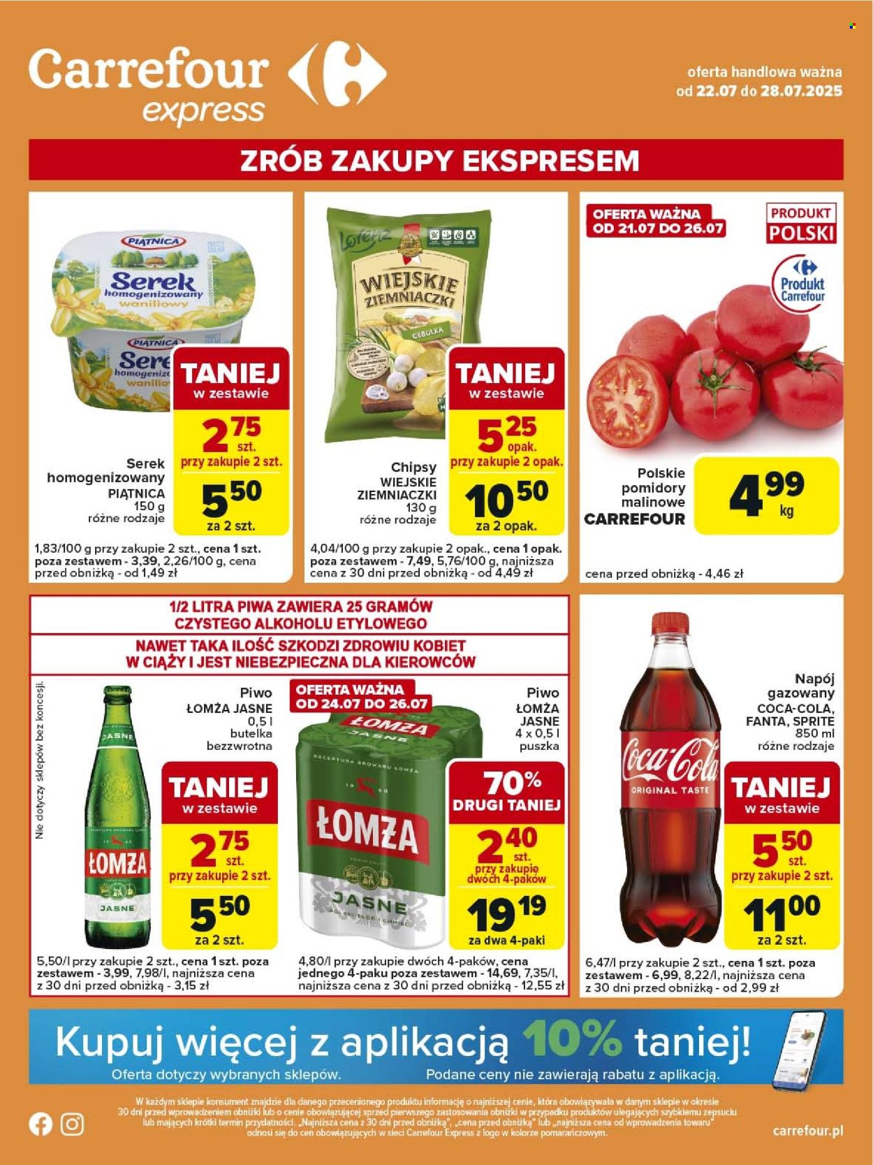 Gazetka Carrefour Express - 22.07.2025 - 28.07.2025. Strona 1