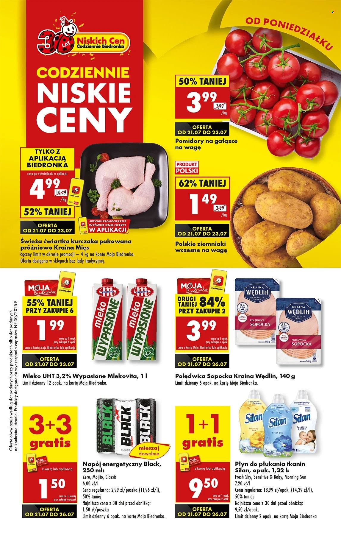 Gazetka Biedronka - 21.07.2025 - 26.07.2025. Strona 1