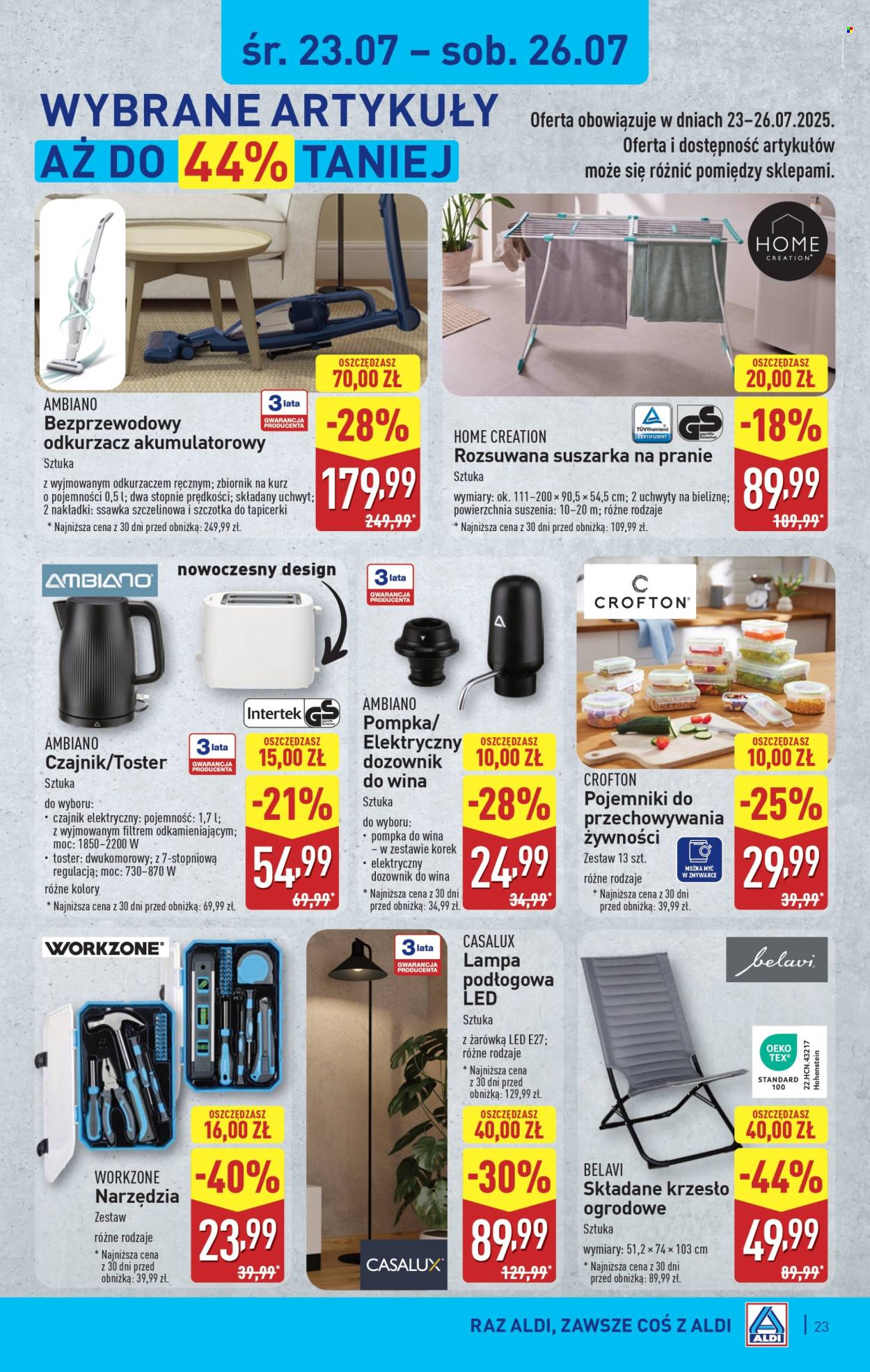 Gazetka ALDI - 21.07.2025 - 26.07.2025. Strona 23