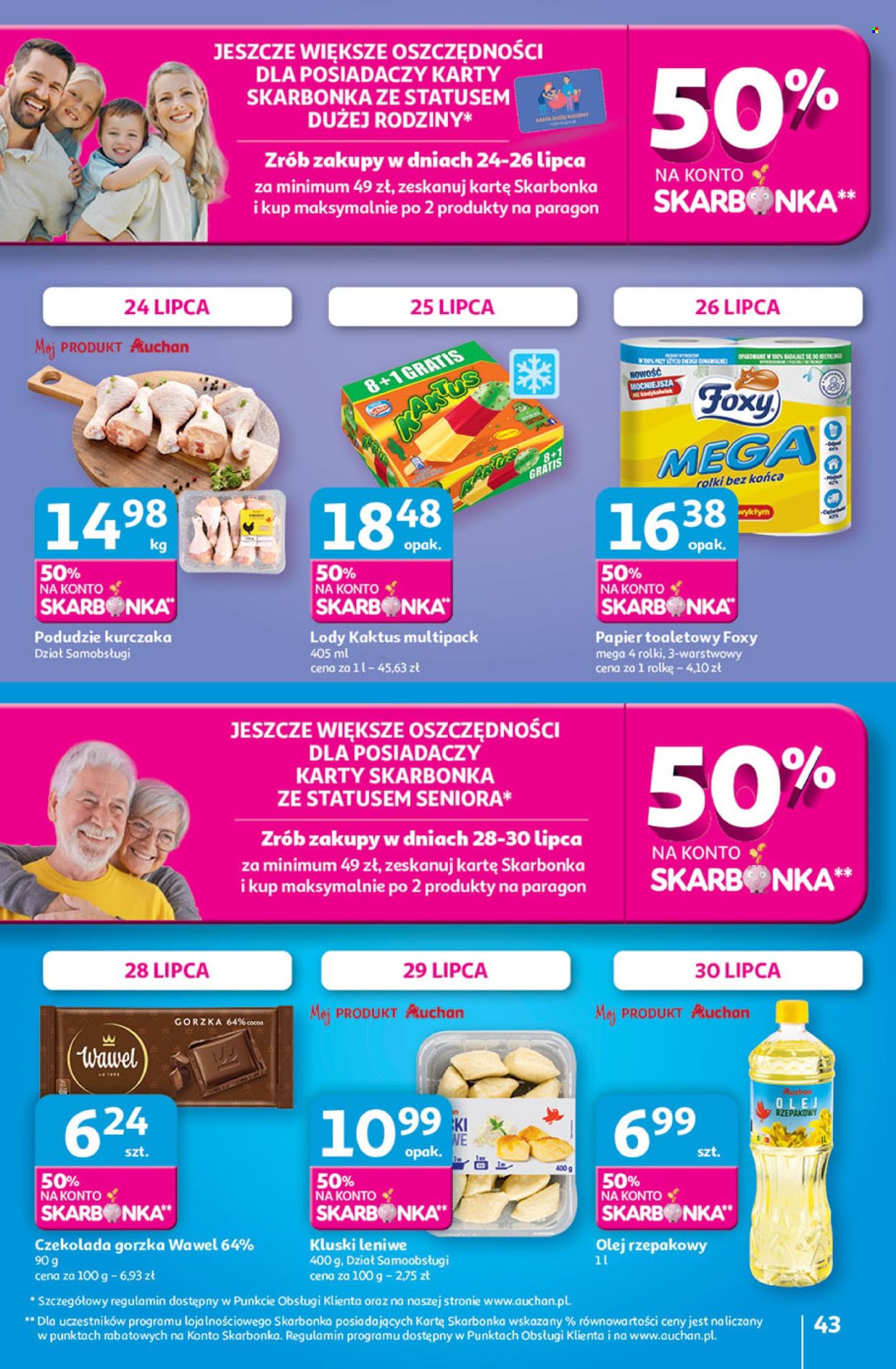 Gazetka Auchan - 24.07.2025 - 30.07.2025. Strona 43