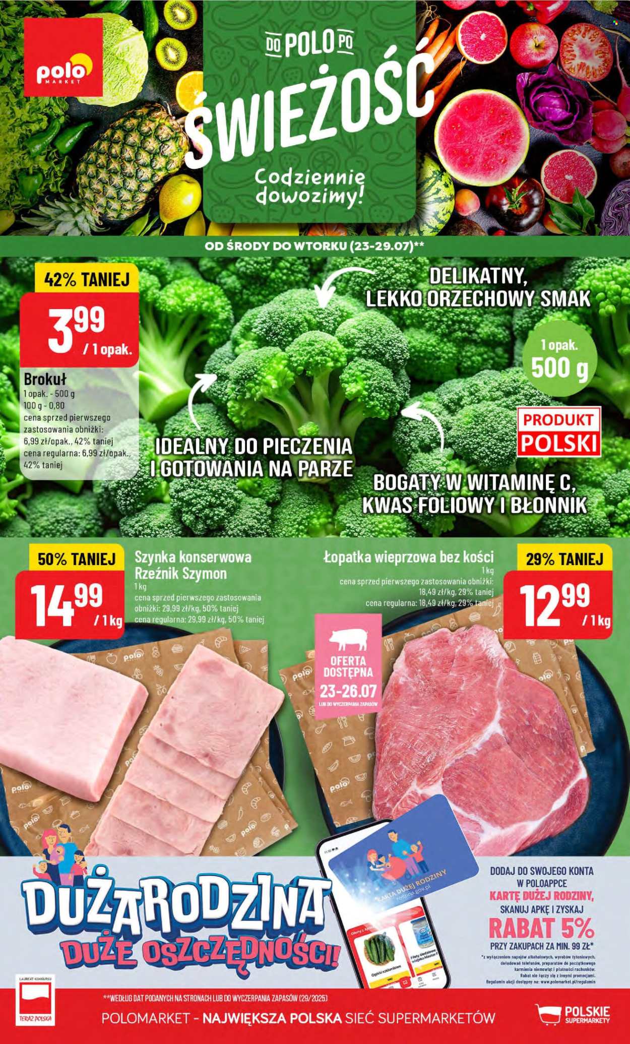 Gazetka Polomarket - 23.07.2025 - 29.07.2025. Strona 1