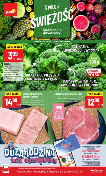 Gazetka Polomarket - 23.07.2025 - 29.07.2025.