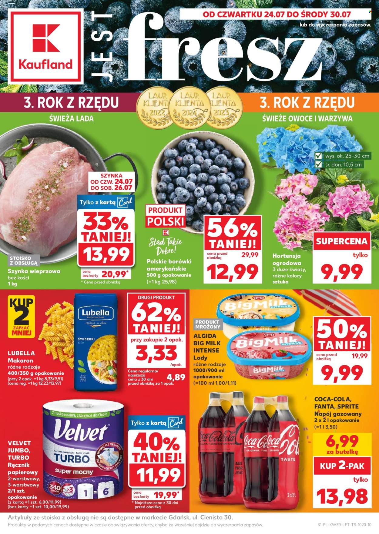 Gazetka Kaufland - 24.07.2025 - 30.07.2025. Strona 1