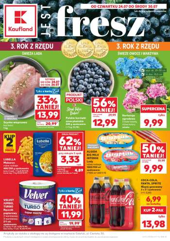 Gazetka Kaufland - 24.07.2025 - 30.07.2025.