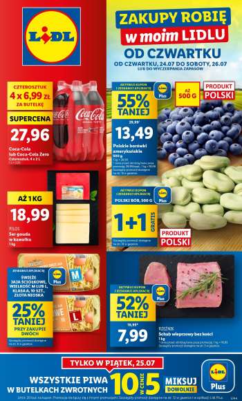 Gazetka Lidl - 24.07.2025 - 26.07.2025.