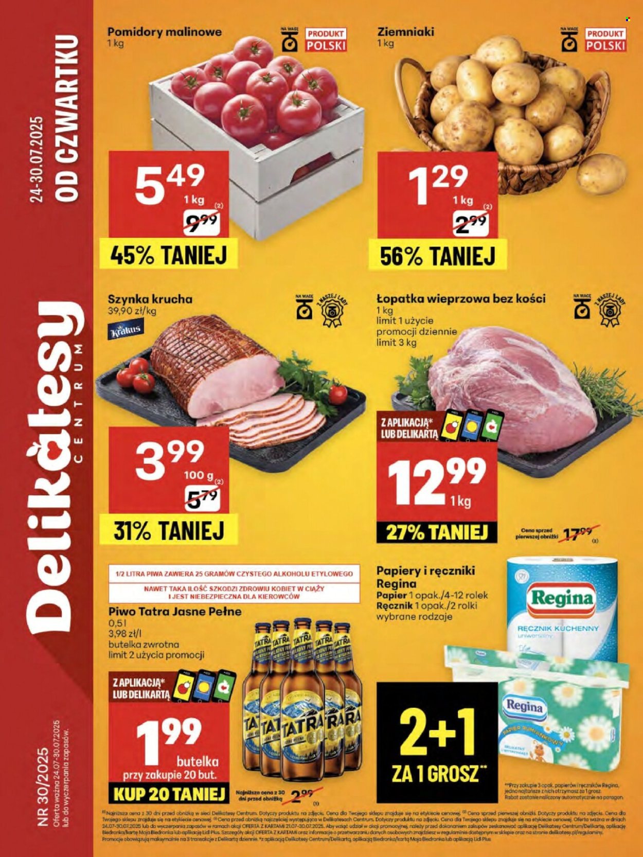 Gazetka Delikatesy Centrum - 24.07.2025 - 30.07.2025. Strona 1