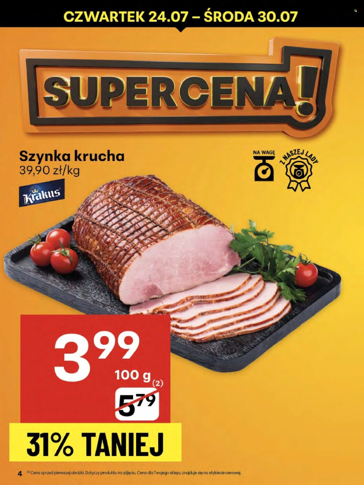 Gazetka Delikatesy Centrum - 24.07.2025 - 30.07.2025. Strona 4